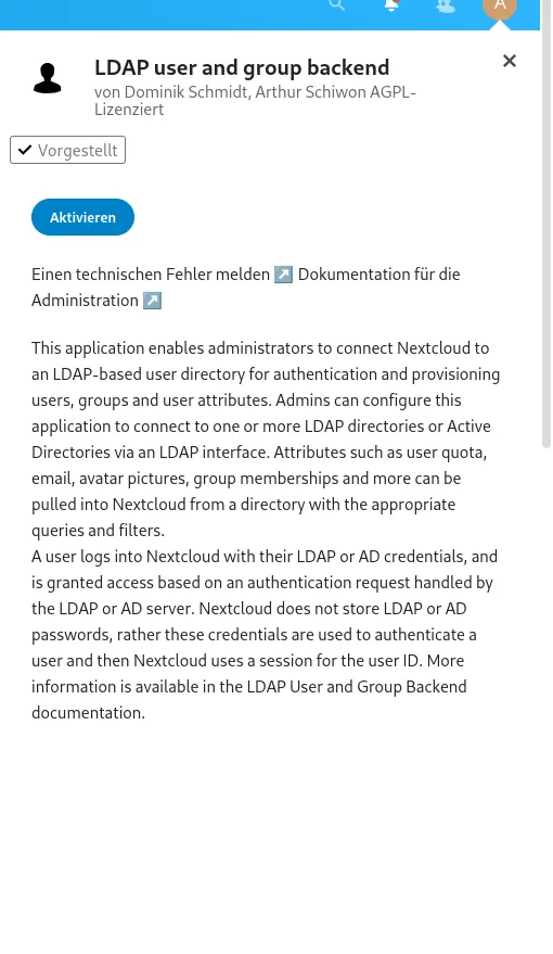 active-ldap-nextcloud