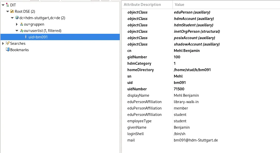 Ldap-filter-children-found